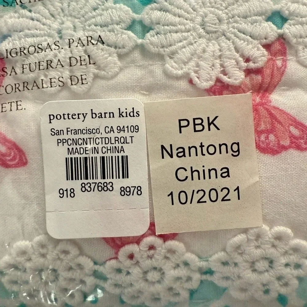 Pottery Barn Kids hues pink charm